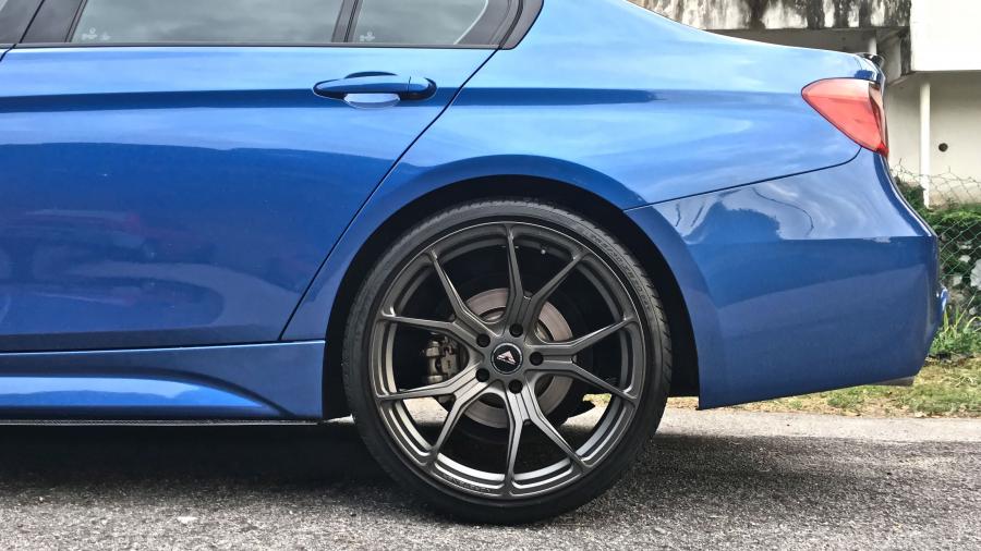 Детали экстерьера BMW 328i Sedan by Autofuture Design on Vorsteiner Wheels (V-FF 103) 2017 года  (фото 10 из 42)